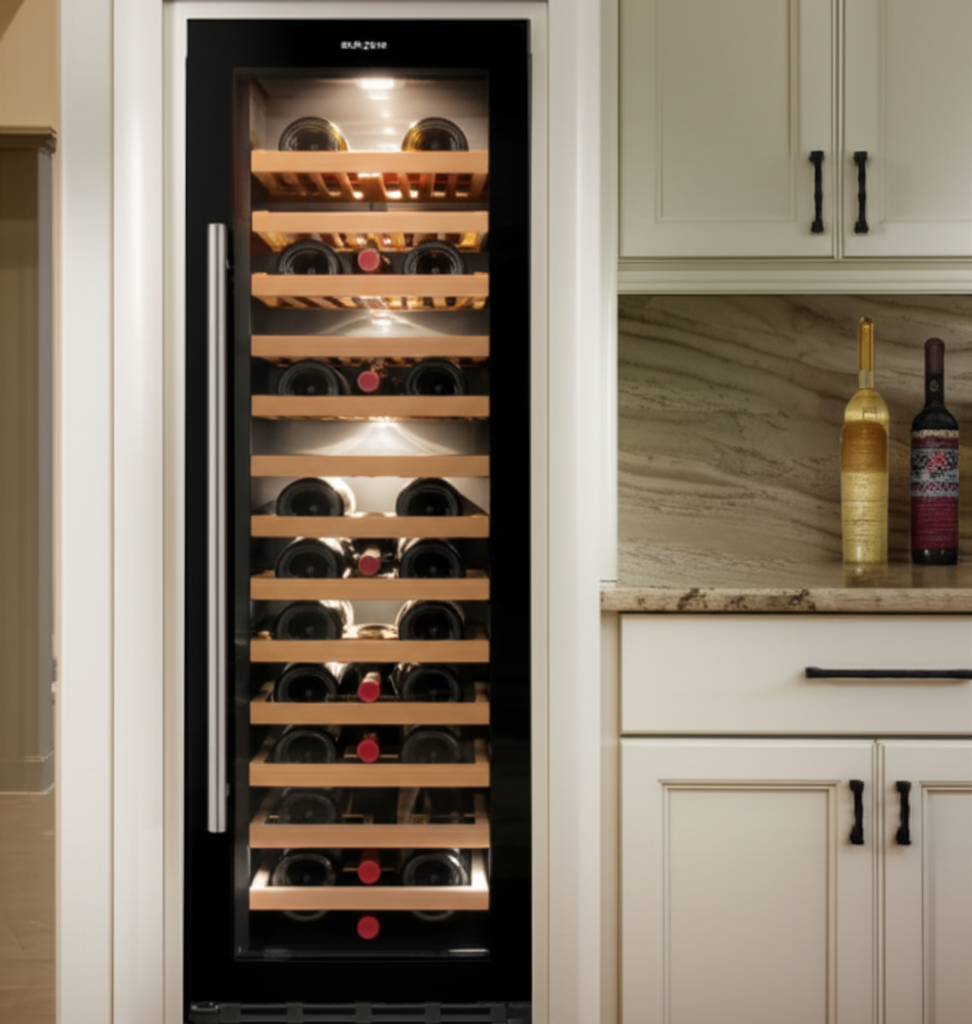 Premium wine cooler storage unit